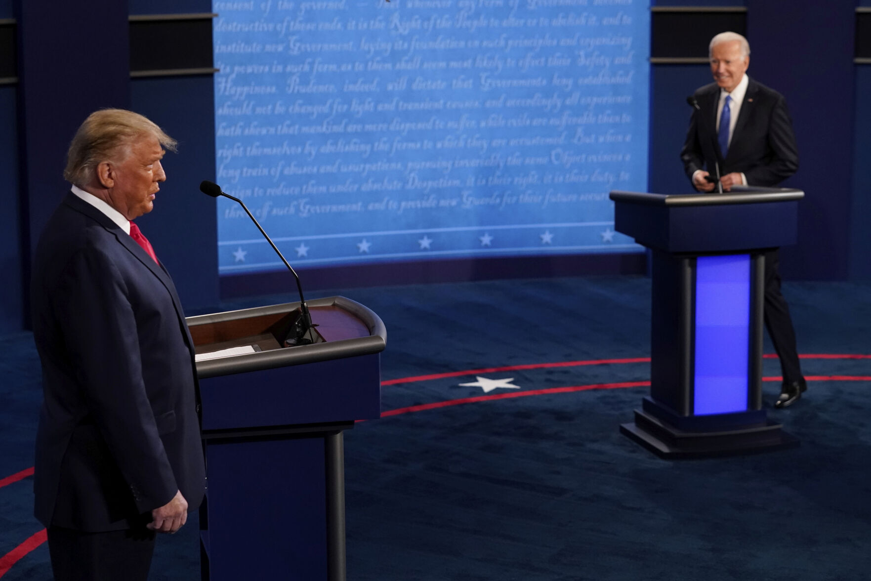 APTOPIX Election 2020 Debate